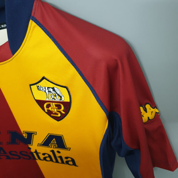 AS ROMA 2001/02 - HOME - Image 4