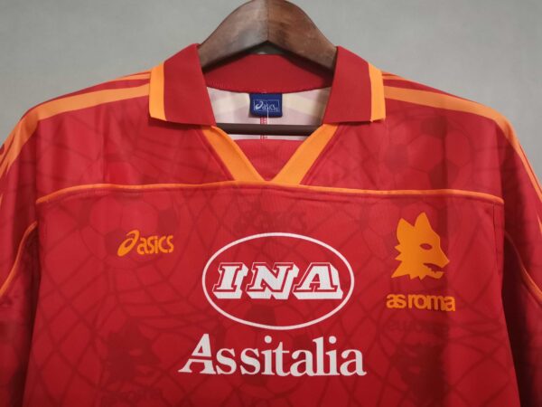 AS ROMA 1995/96 - HOME - Image 3