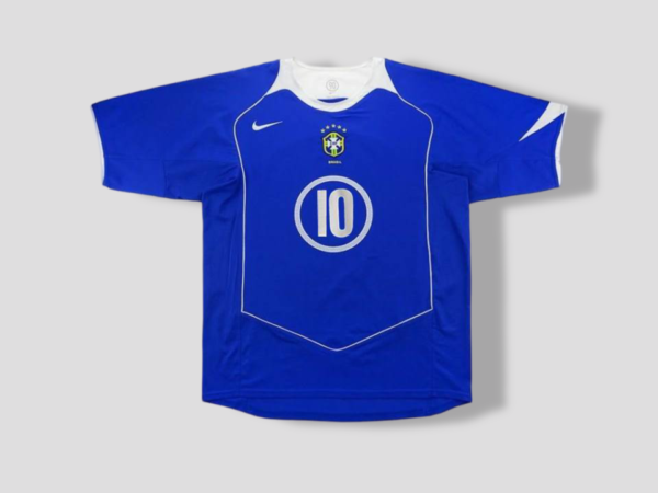 RONALDINHO BRAZIL 2004/06 - AWAY - Image 2