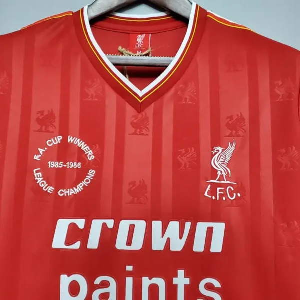 LIVERPOOL 1985/86 - HOME - Image 3