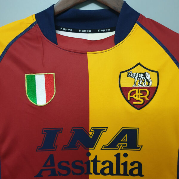 AS ROMA 2001/02 - HOME - Image 3