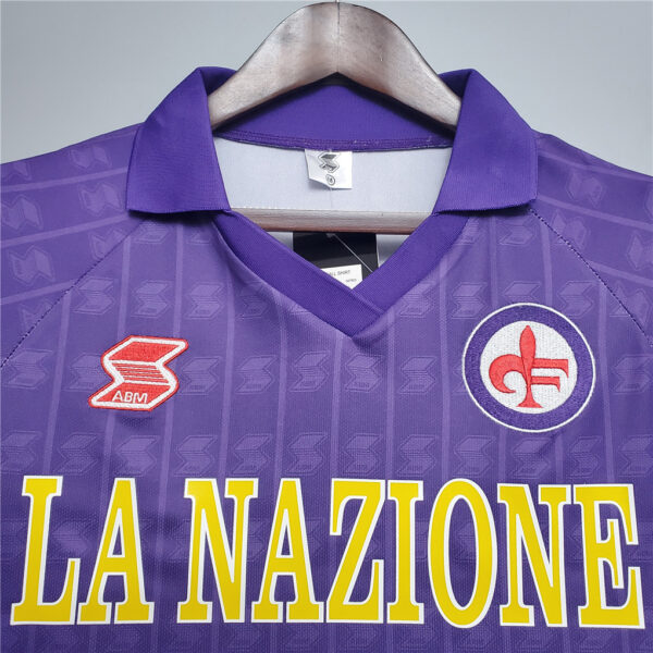 FIORENTINA 1989/90 - HOME - Image 3